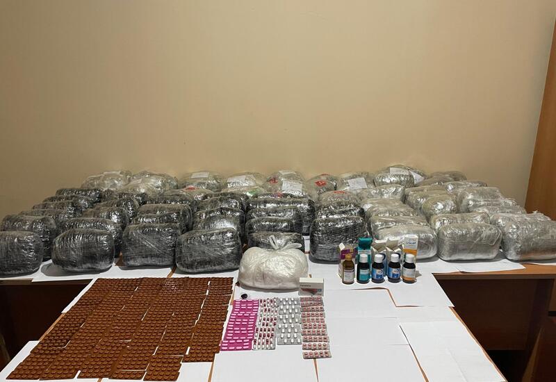 İrandan külli miqdarda narkotikin Azərbaycana keçirilməsinin qarşısı alınıb