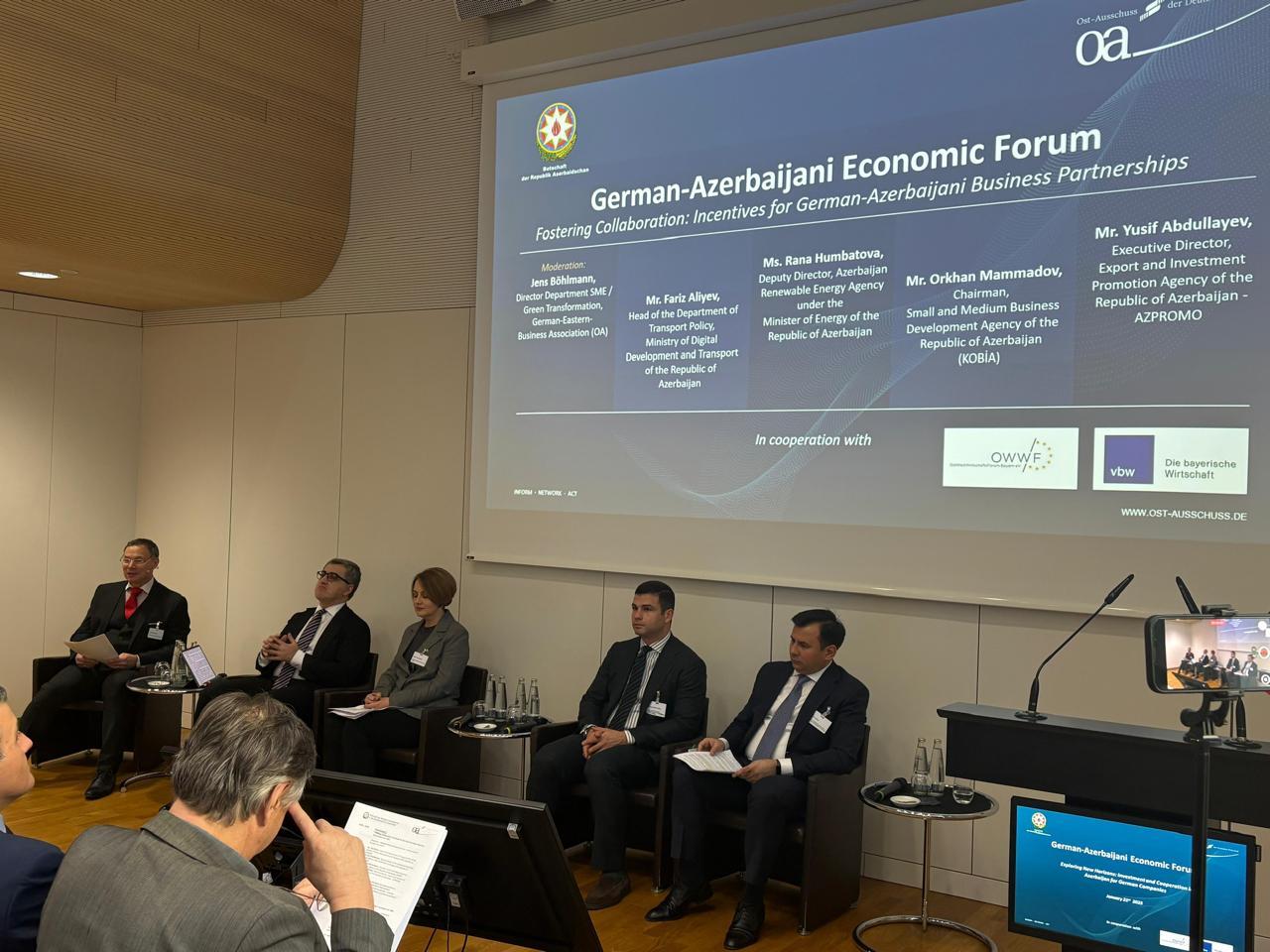 KOBİA nümayəndələri Almaniyada keçirilmiş tədbirlərə qatılıb