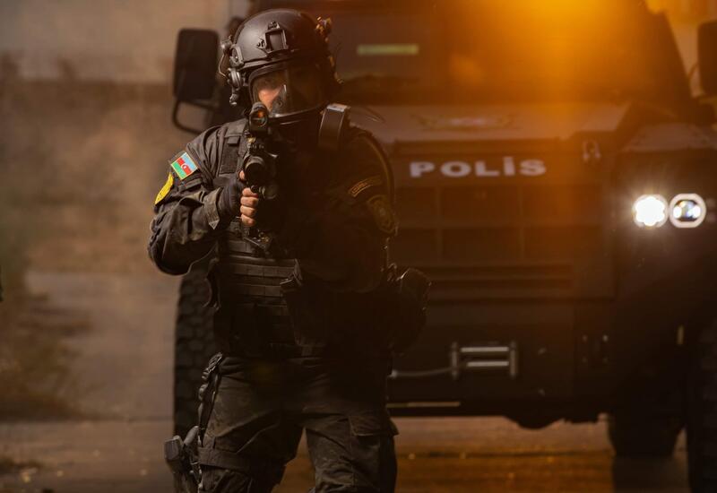 Polisə silahlı müqavimət göstərən şəxs zərərsizləşdirildi