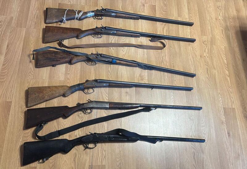 В Баку и регионах страны изъято оружие