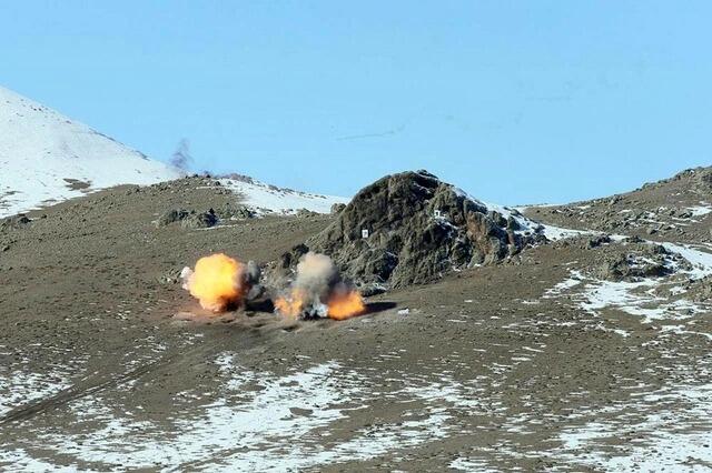 Азербайджанские военные участвуют в международных учениях