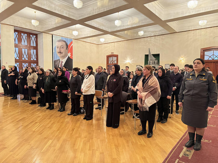 Şəhidlərimizin əziz xatirəsi yad edilib