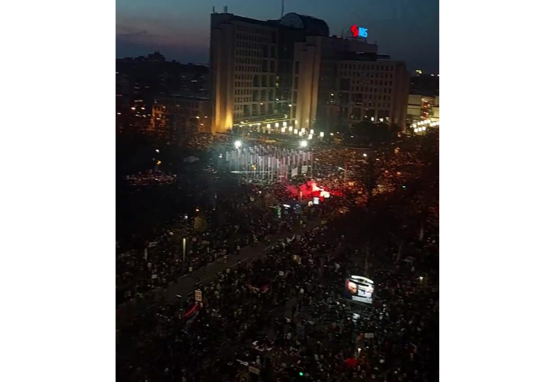 В Сербии продолжаются протесты