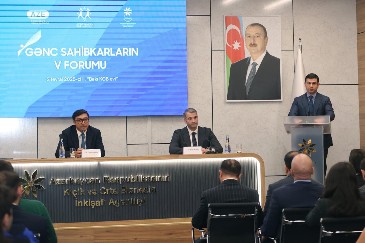 Gənc Sahibkarların V Forumu keçirilib