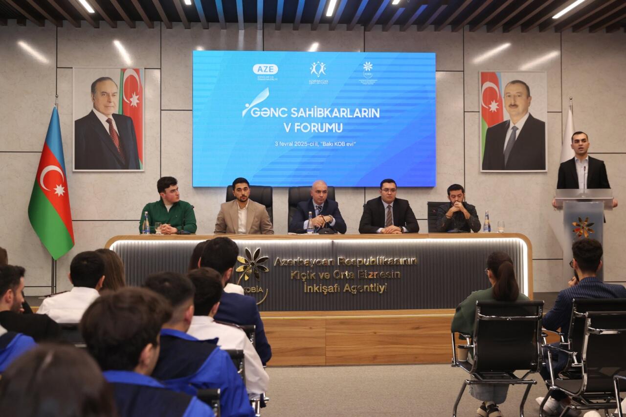 Gənc Sahibkarların V Forumu keçirilib