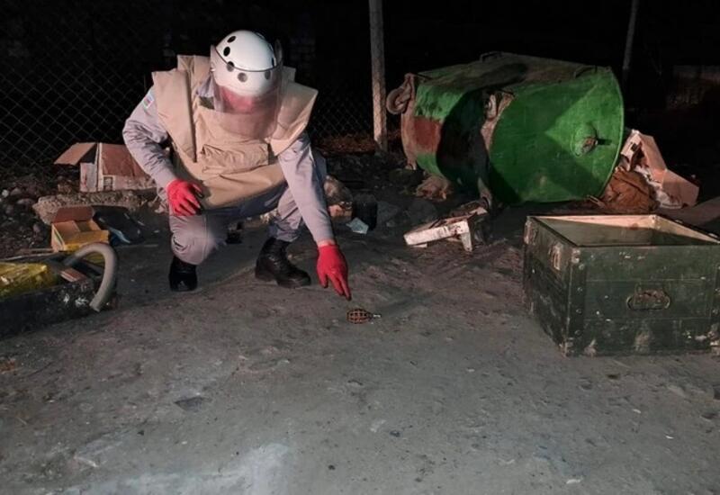 В Газахе найден боеприпас