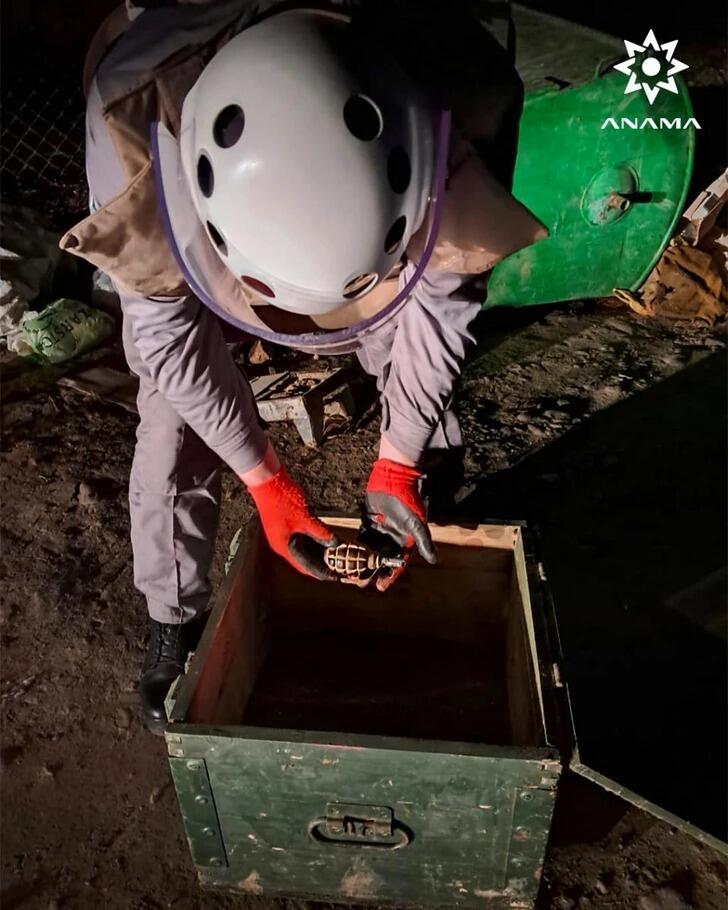 В Газахе найден боеприпас