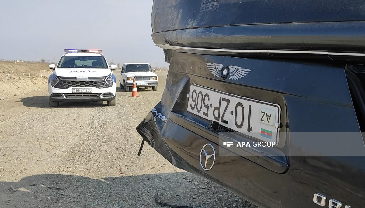 В Карабахе перевернулся автомобиль