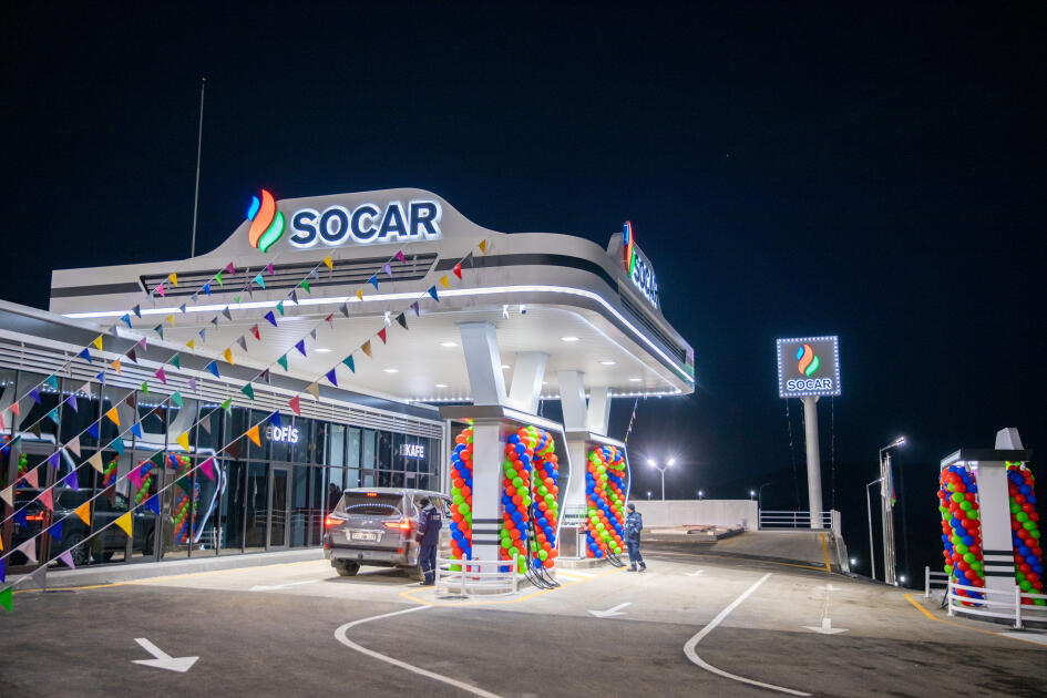 SOCAR открыла первую автозаправочную станцию в Шуше