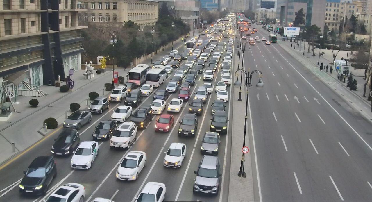 Bakıda bu yollarda sıxlıq var