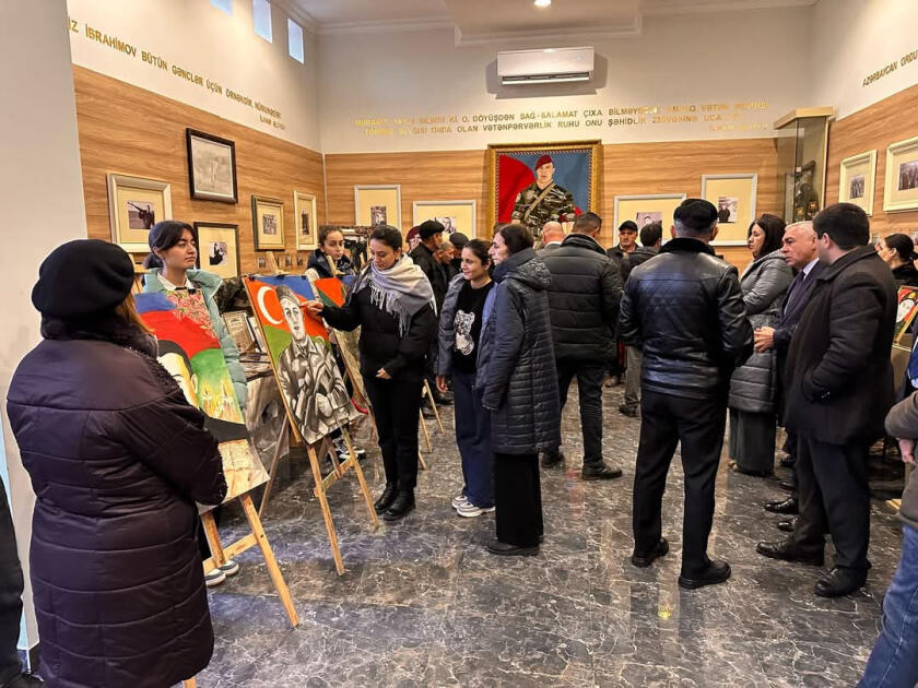 Выставка в Билясуваре, посвящённая Национальному герою Мубаризу Ибрагимову