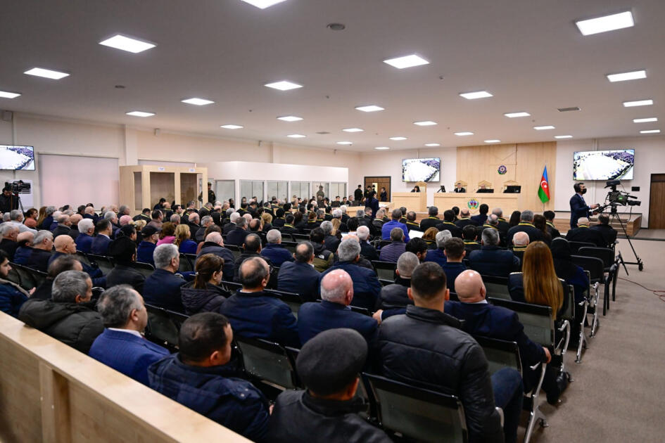 Продолжается суд над лицами армянского происхождения, обвиняемыми в преступлениях против мира и человечности