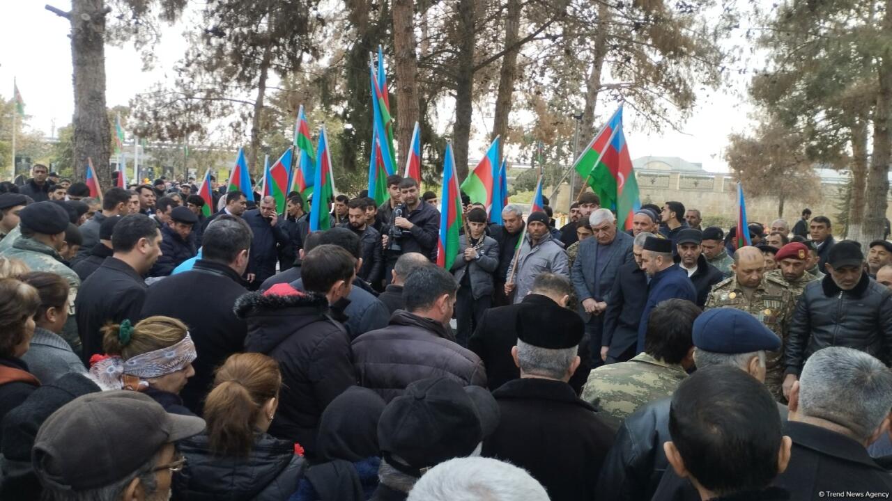 Еще один шехид I Карабахской войны захоронен в Евлахе