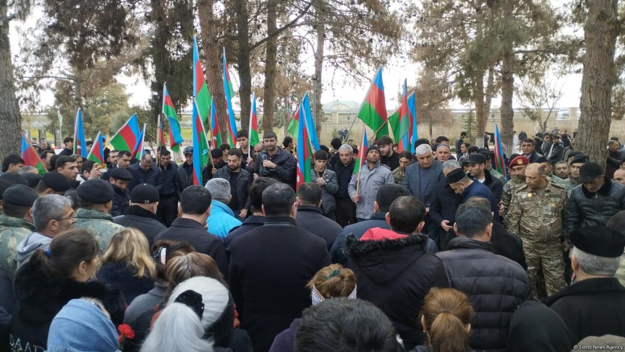 Еще один шехид I Карабахской войны захоронен в Евлахе