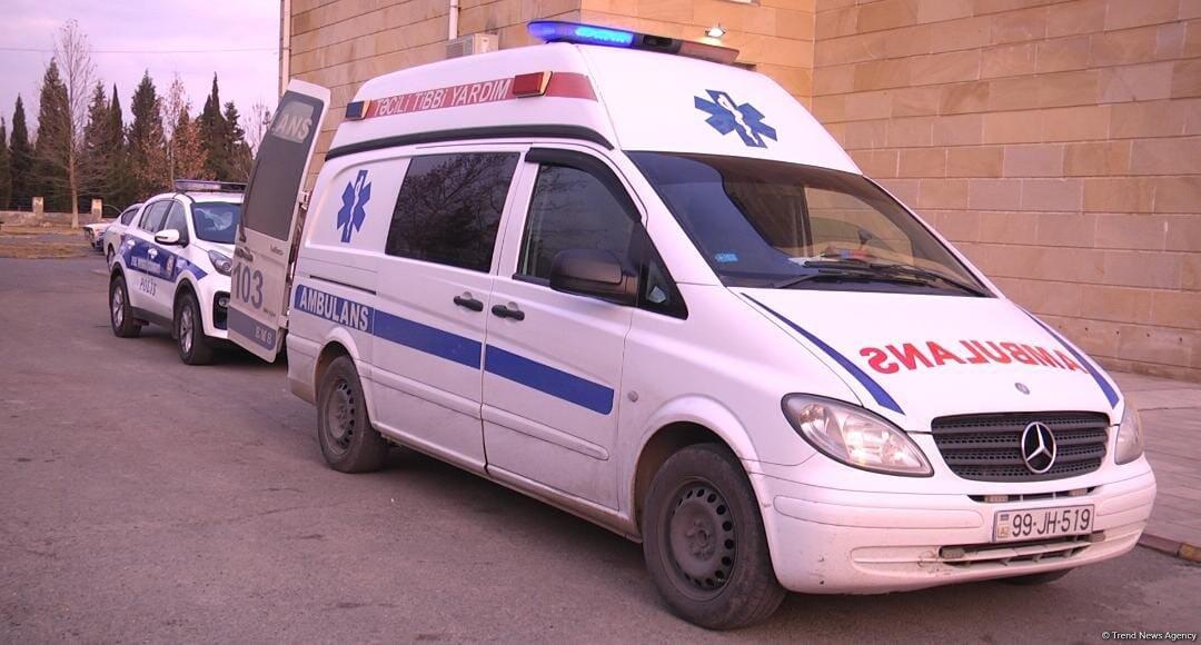 Ağcabədidə iki maşın toqquşdu