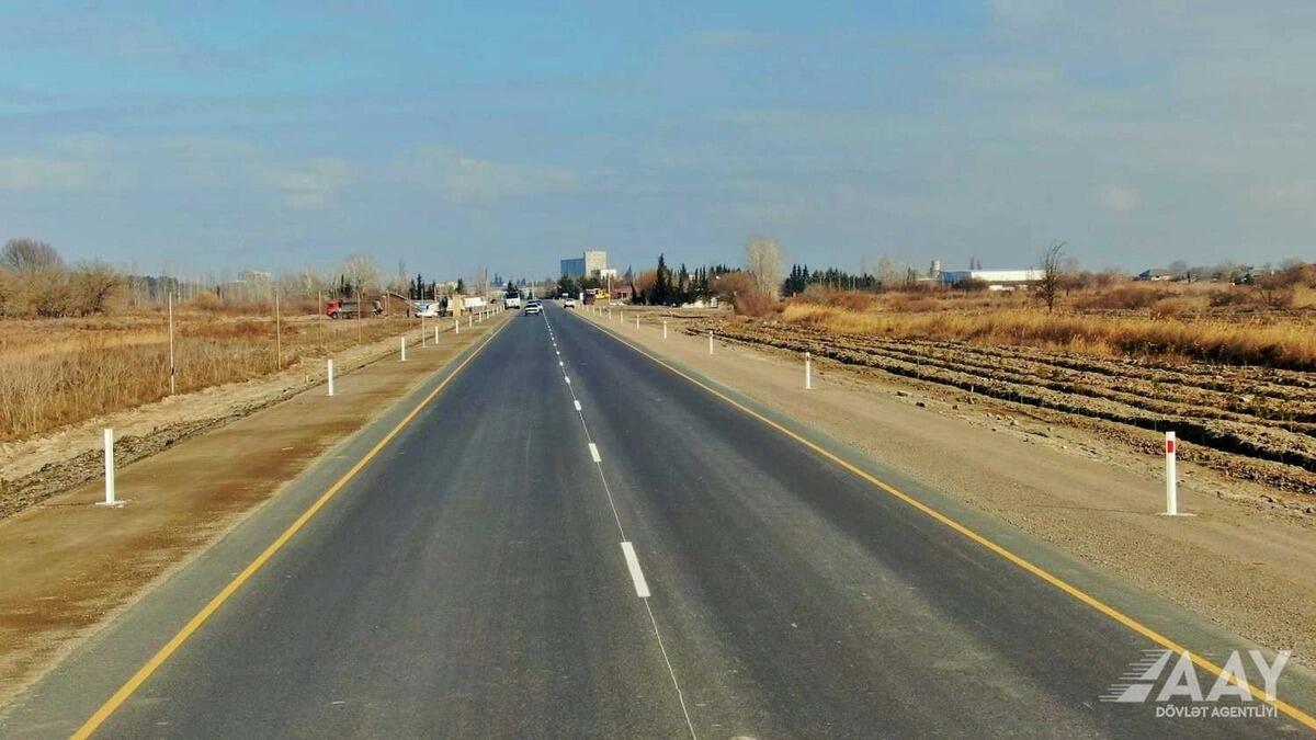 В Азербайджане завершена реконструкция крупной автомагистрали