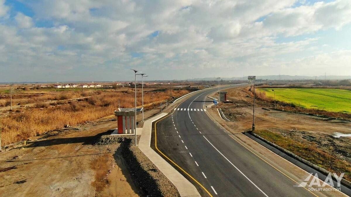 В Азербайджане завершена реконструкция крупной автомагистрали