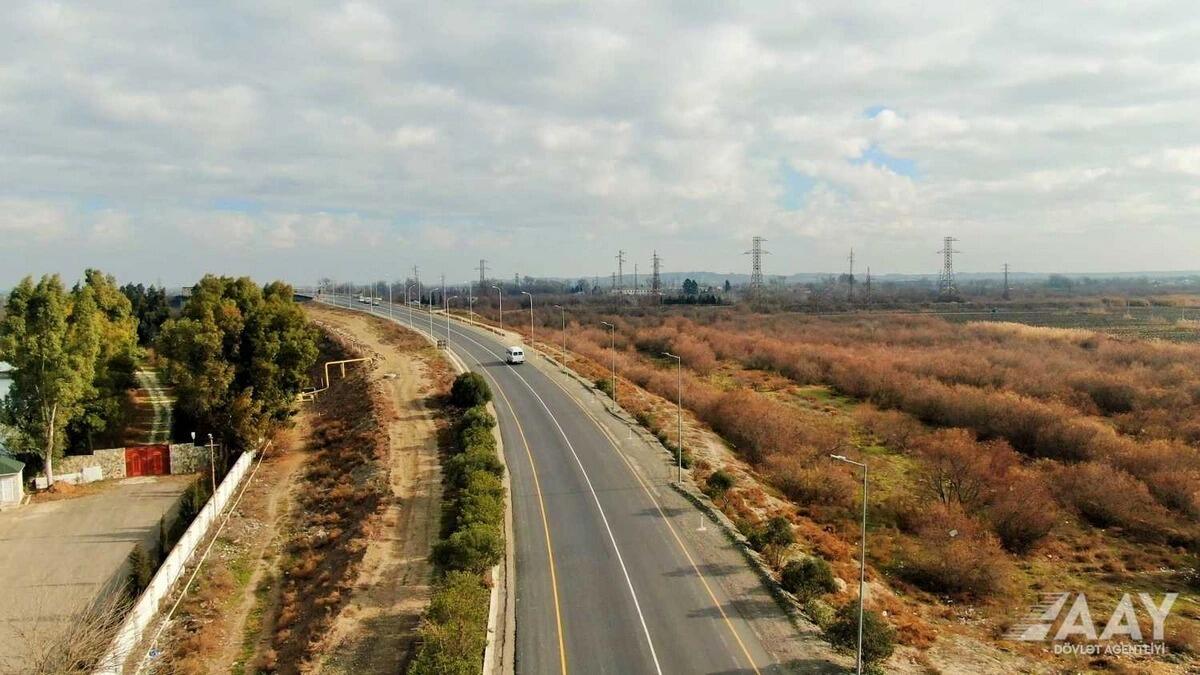 В Азербайджане завершена реконструкция крупной автомагистрали