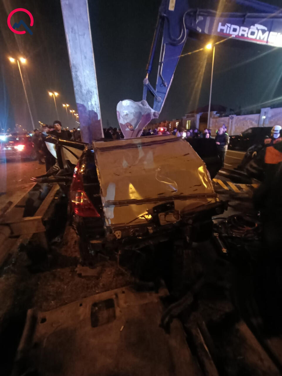 Mərdəkanda ağır qəza