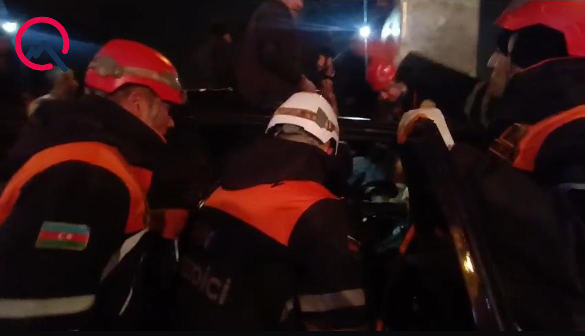 Mərdəkanda ağır qəza