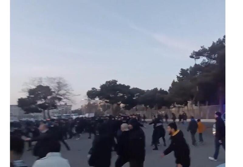 “Neftçi” – “Qarabağ” oyununda kütləvi dava