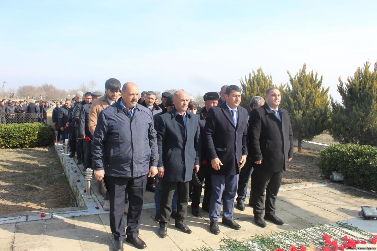 Почтена память жертв геноцида в Гарадаглы