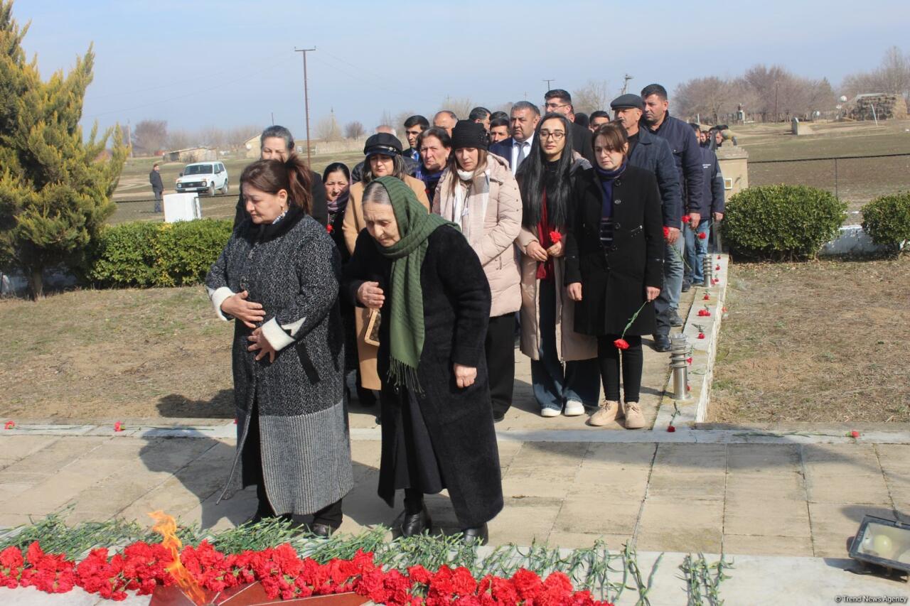 Почтена память жертв геноцида в Гарадаглы
