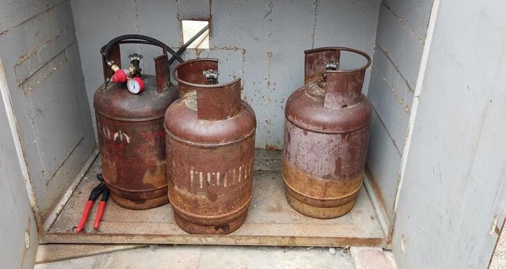 В Баку проверили условия использования газовых баллонов