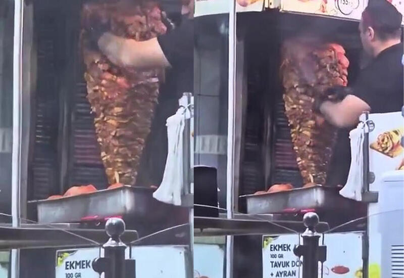 Dönərçi elə hərəkət etdi ki...