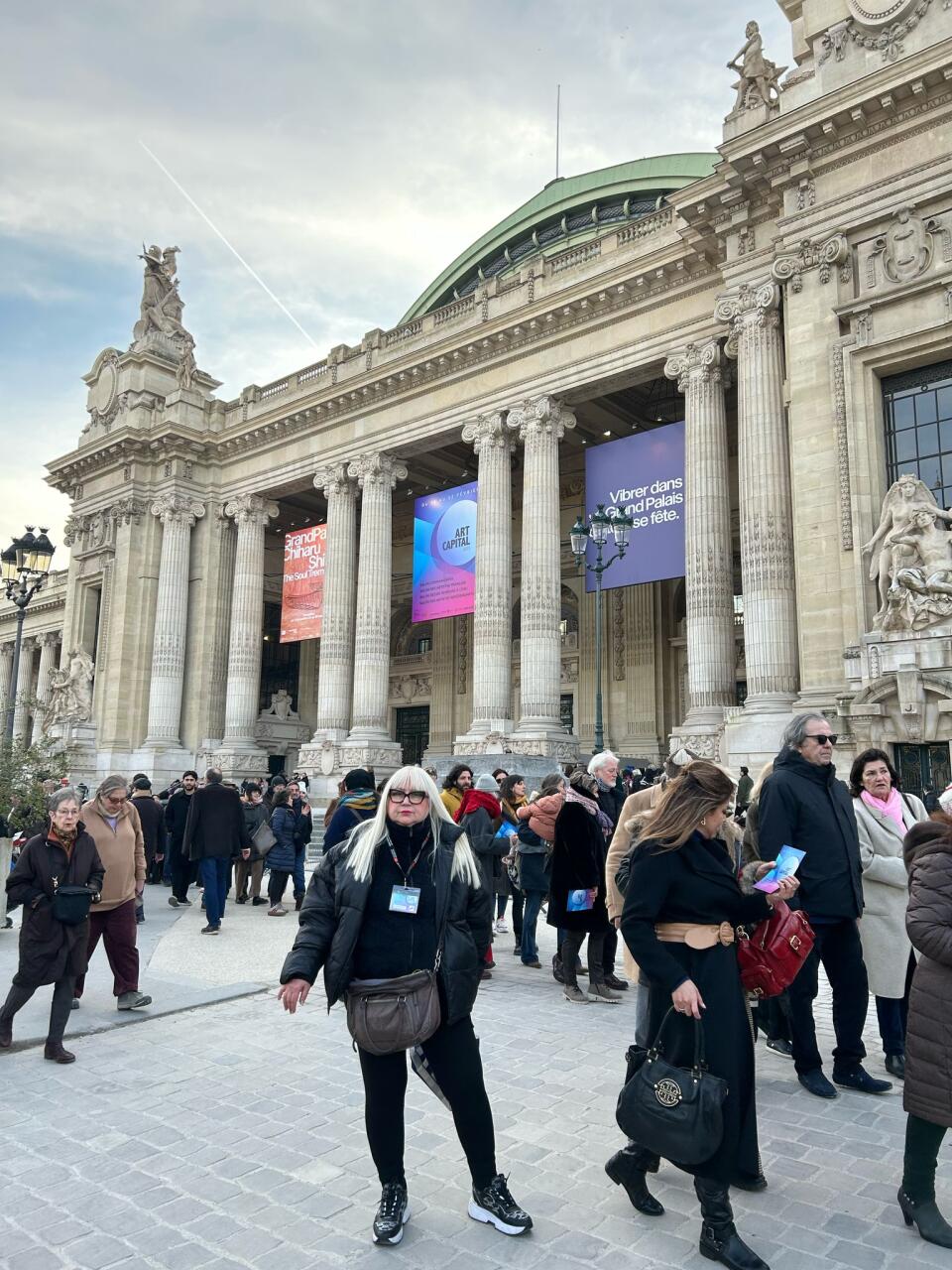 Le Salon des Artistes Français с Нигяр Нариманбековой в Париже