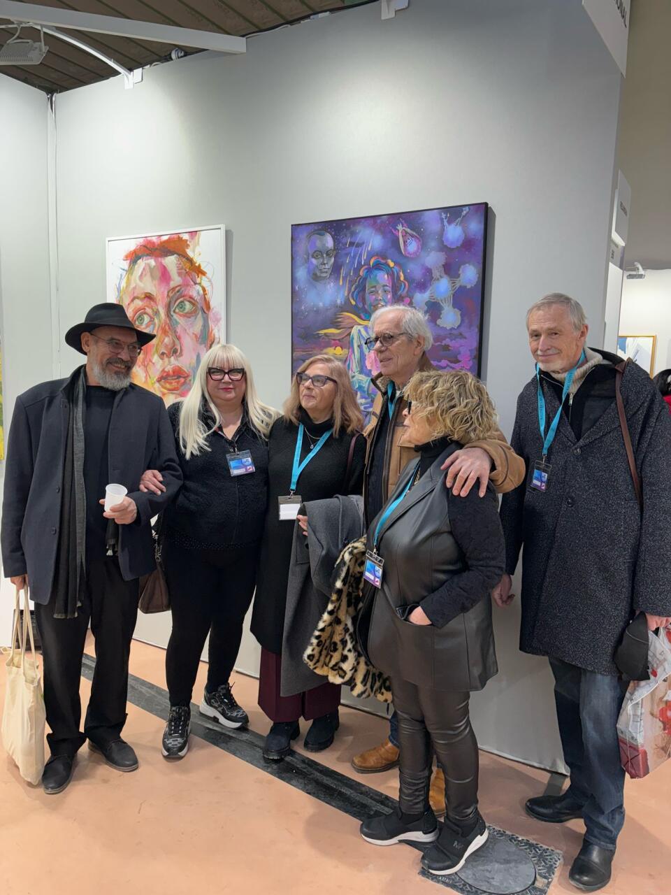 Le Salon des Artistes Français с Нигяр Нариманбековой в Париже