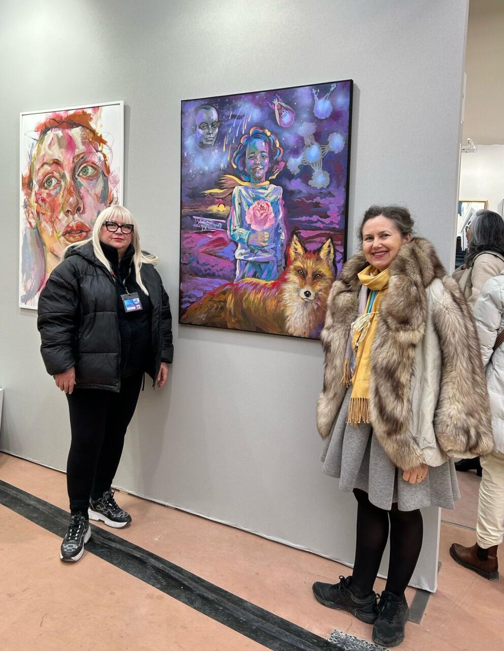 Le Salon des Artistes Français с Нигяр Нариманбековой в Париже