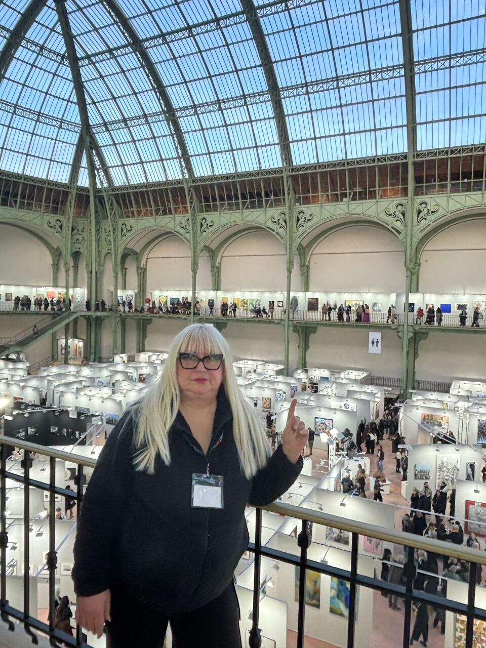 Le Salon des Artistes Français с Нигяр Нариманбековой в Париже