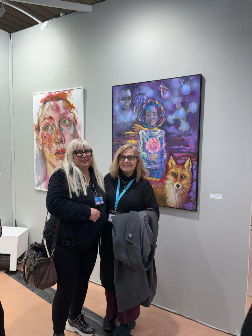 Le Salon des Artistes Français с Нигяр Нариманбековой в Париже