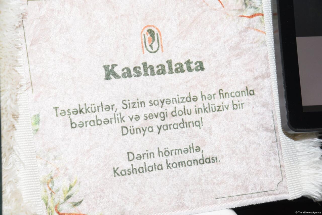 Bakıda ilk inklüziv kafe - “Kaşalata” kafeyə mediatur təşkil edilib