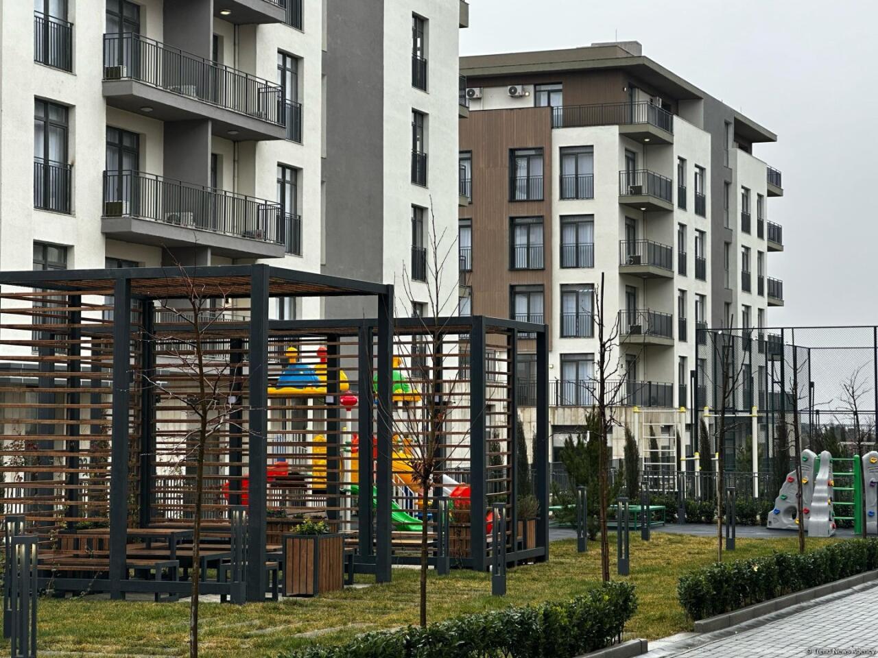 “Ağdam Residence” yaşayış kompleksində tikinti işləri yekunlaşıb