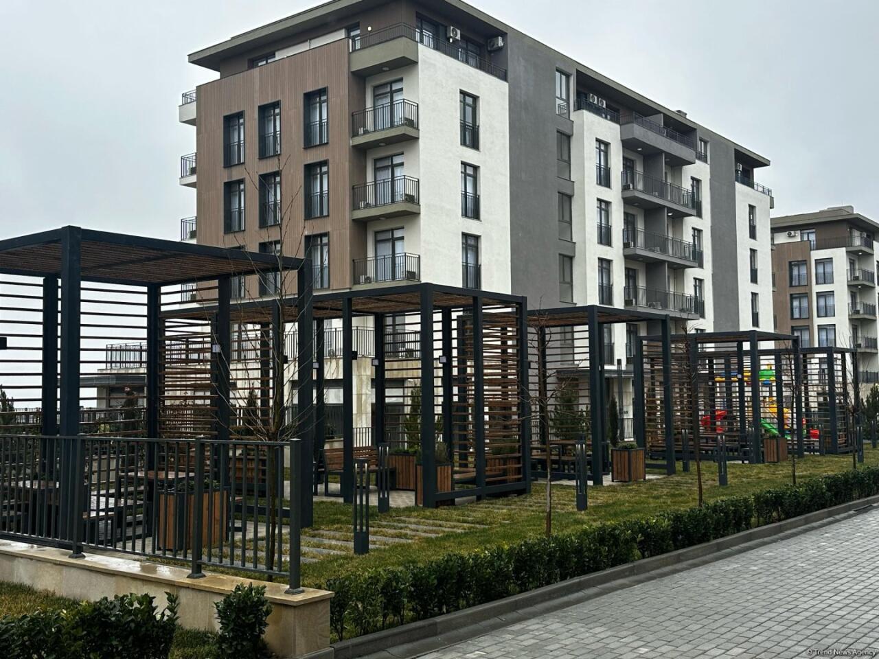 “Ağdam Residence” yaşayış kompleksində tikinti işləri yekunlaşıb