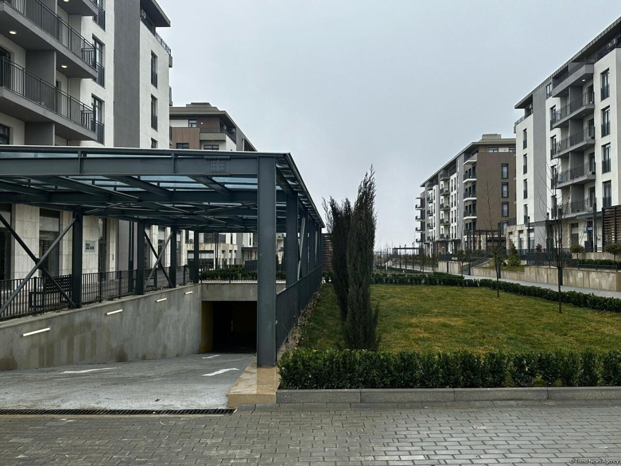 “Ağdam Residence” yaşayış kompleksində tikinti işləri yekunlaşıb