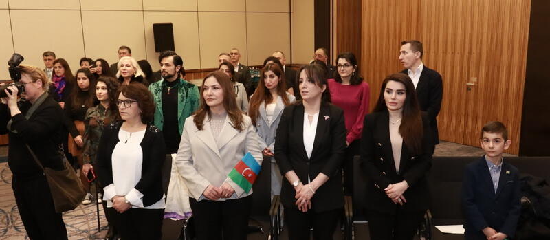 Düsseldorf və ətraf şəhərlərdəki Azərbaycan icması ilə görüş keçirilib