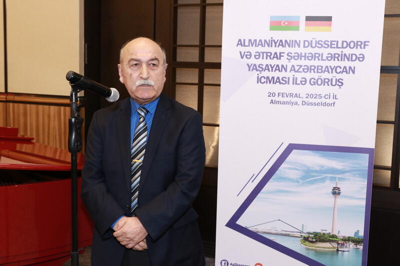 Düsseldorf və ətraf şəhərlərdəki Azərbaycan icması ilə görüş keçirilib