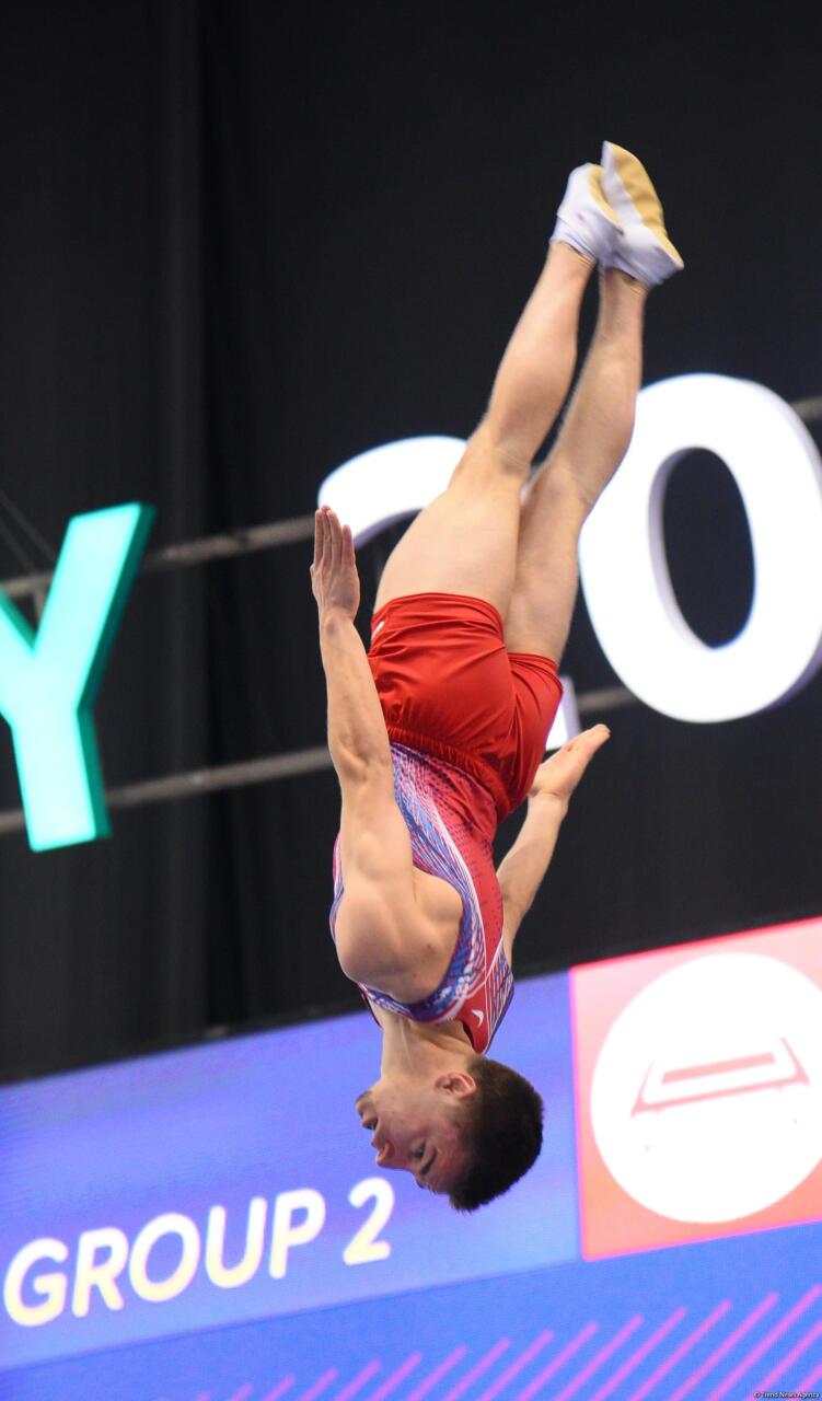 В Баку стартовал Кубок мира по прыжкам на батуте и тамблингу