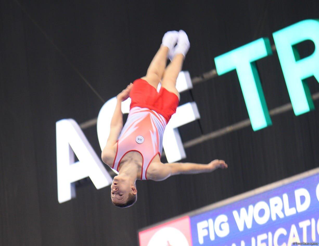 В Баку стартовал Кубок мира по прыжкам на батуте и тамблингу