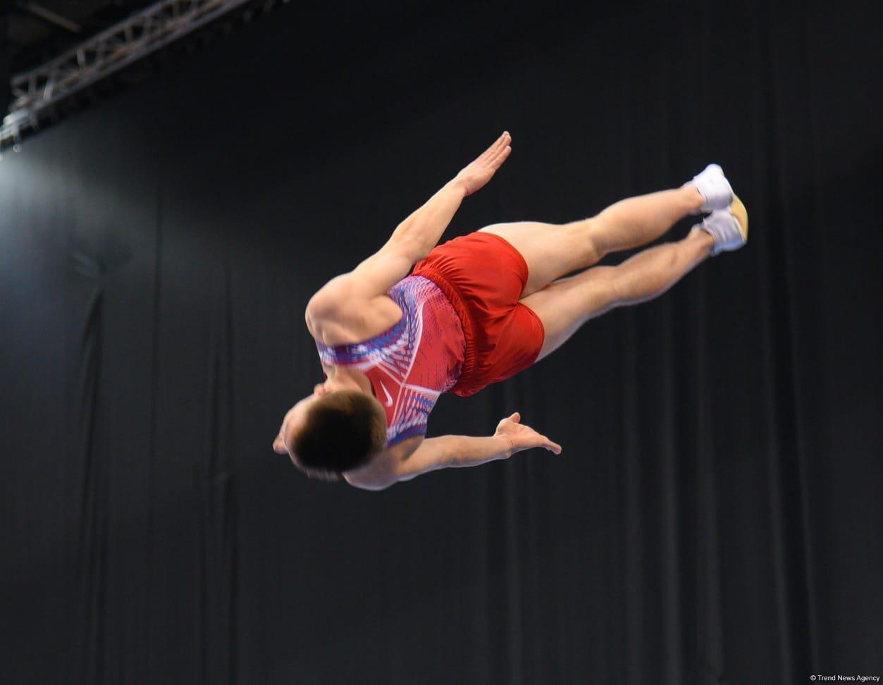 В Баку стартовал Кубок мира по прыжкам на батуте и тамблингу