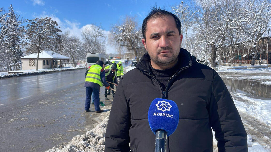 Дорога Баку-Шамахы-Евлах открыта для движения транспорта