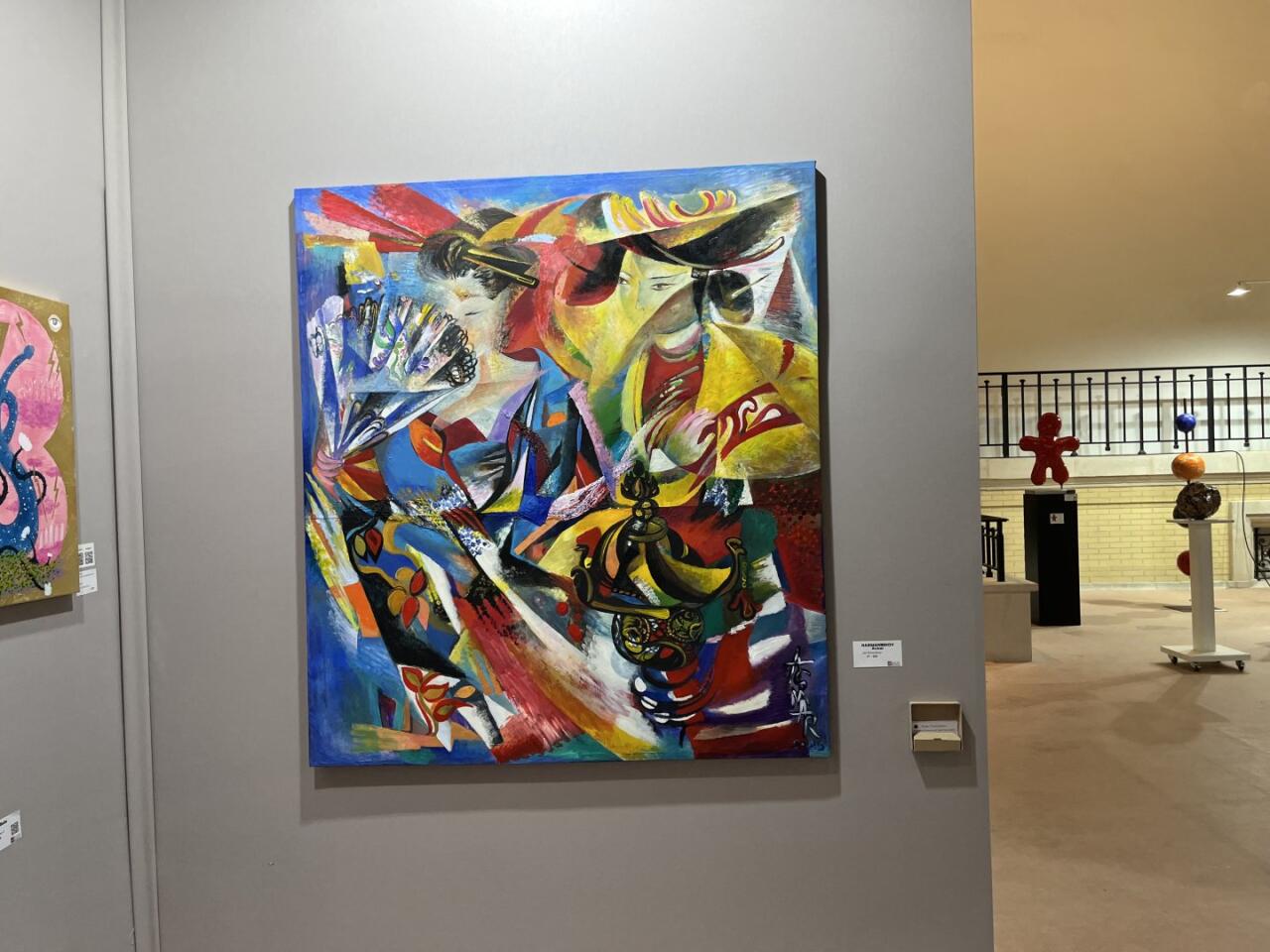 Картина заслуженного художника Азербайджана представлена на вернисаже в Париже