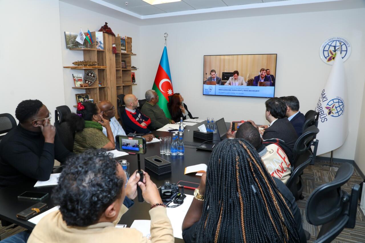 Представители СМИ из французских колоний встретились с руководством Бакинской инициативной группы