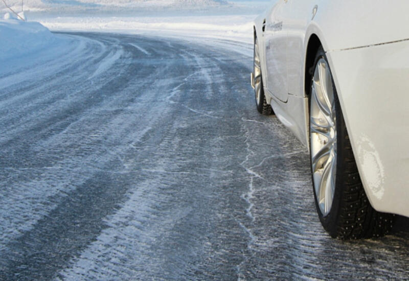 Yollarda buzlanma ilə bağlı