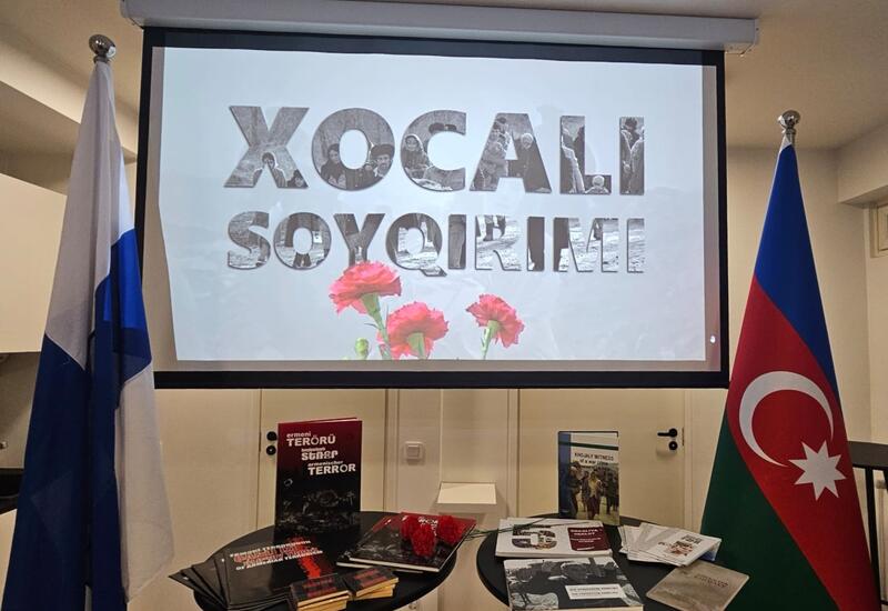 В Хельсинки почтена память жертв Ходжалинского геноцида