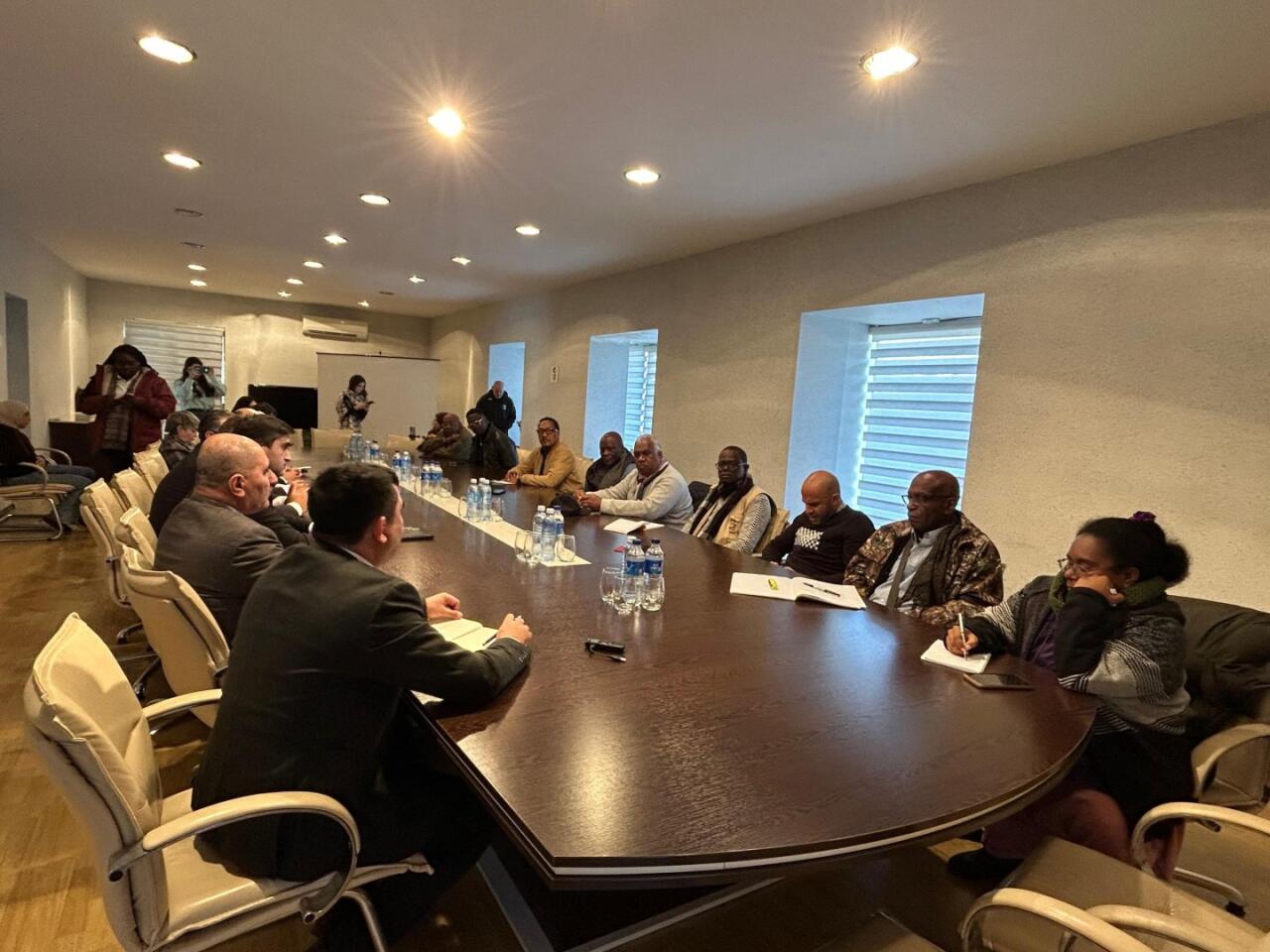 В Совете печати Азербайджана состоялась встреча с представителями СМИ из французских колоний