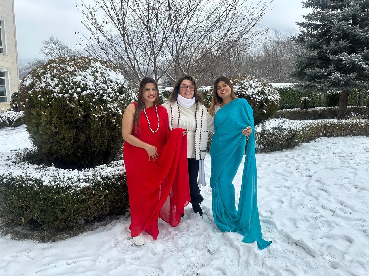 Когда погас свет на фоне величественных гор и потрясающей природы Габалы…